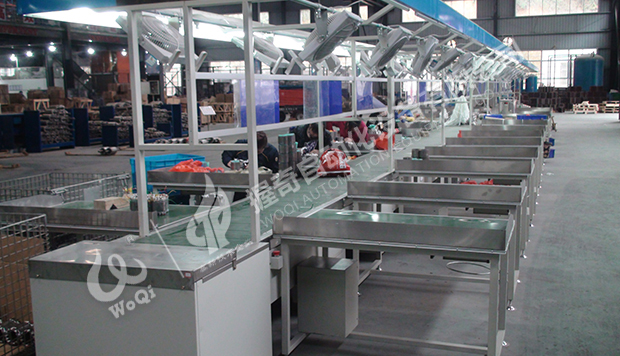 防擦傷鏈式嵌線流水線