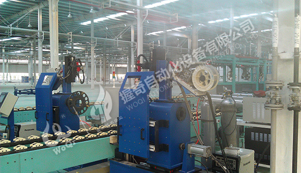 空壓機儲氣罐生產線