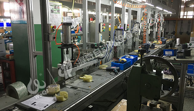 托盤式屏蔽泵裝配線