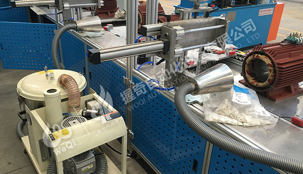 YE3電機軸承吸塵工位