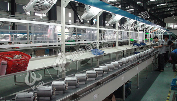 板鏈?zhǔn)結(jié)E3電機(jī)裝配線