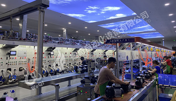 陸上泵生產(chǎn)線