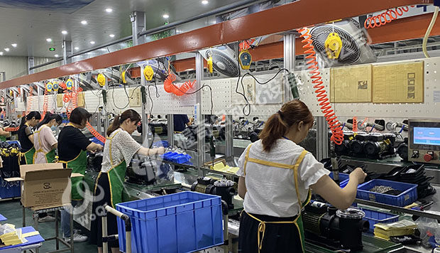 陸上泵生產(chǎn)線