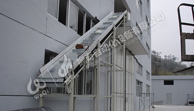 斜坡物料輸送線