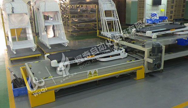 托盤式跑步機生產線