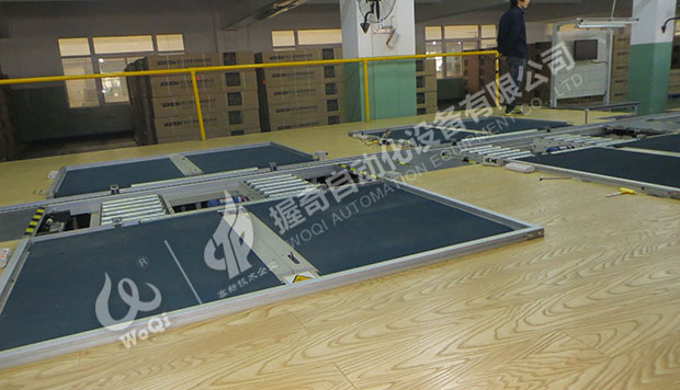 托盤式跑步機生產線