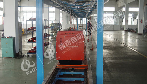 柴油機組生產線