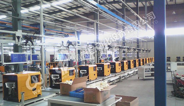 柴油機(jī)組生產(chǎn)線